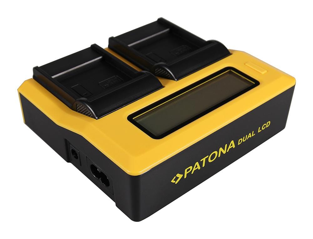 PATONA Dual LCD USB Ladegerät für Samsung IA‑BP85 ST BP85ST BP‑85ST