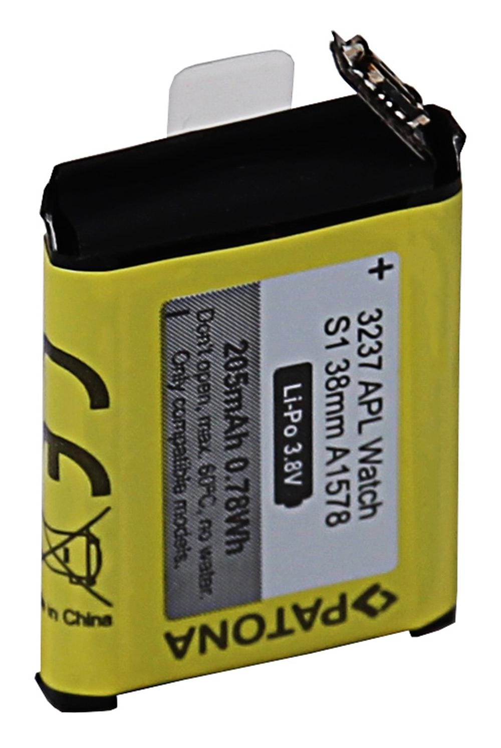 PATONA Akku für Apple Watch Serie 1 38mm A1578