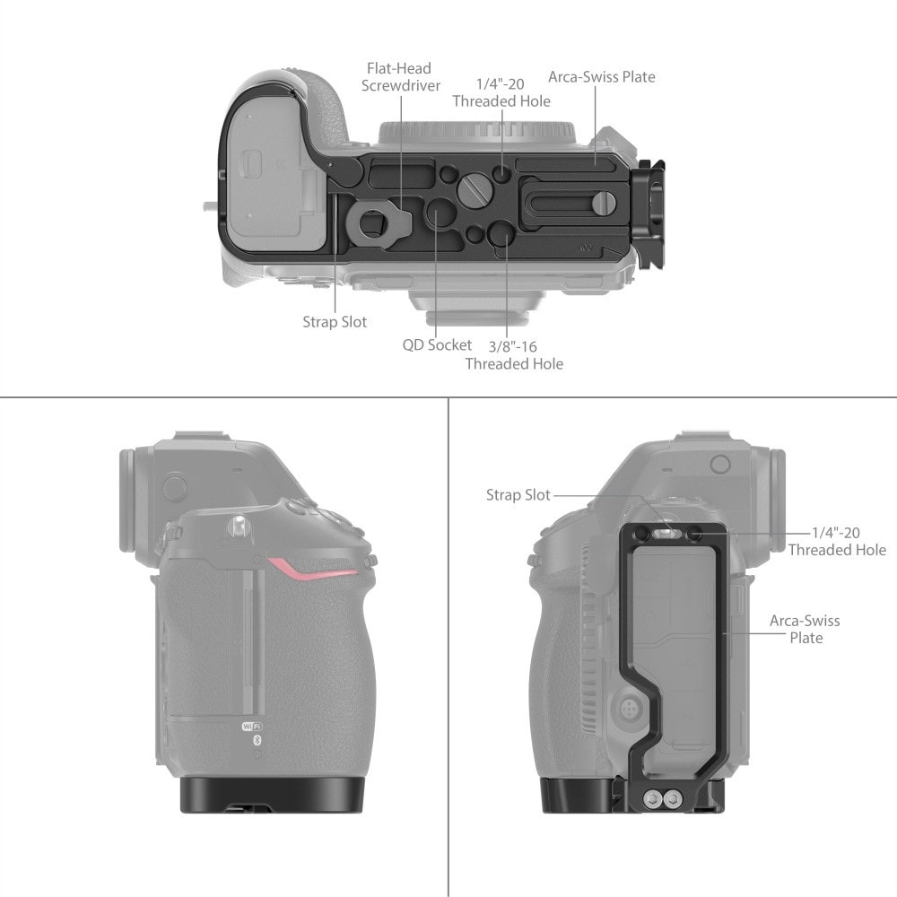SmallRig L Winkel Bracket für Nikon Z8 3942
