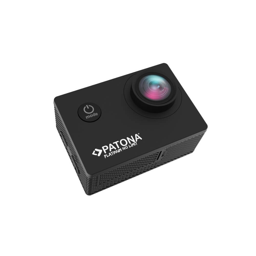 PATONA Platinum Action Cam Life SL3 4K 120fps 16mp 120° 4G+IR RC Wifi APP viel Zubehör
