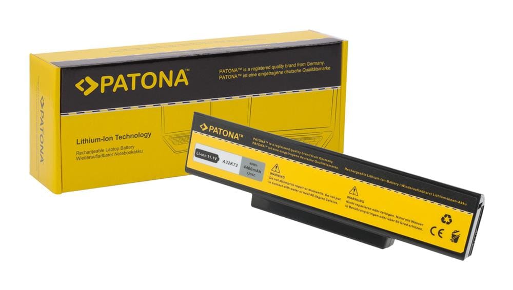 PATONA Akku für Asus K72 K72DR K72DY K72F K72JK K72JR K72JT K72JU N71Ja N71Jq