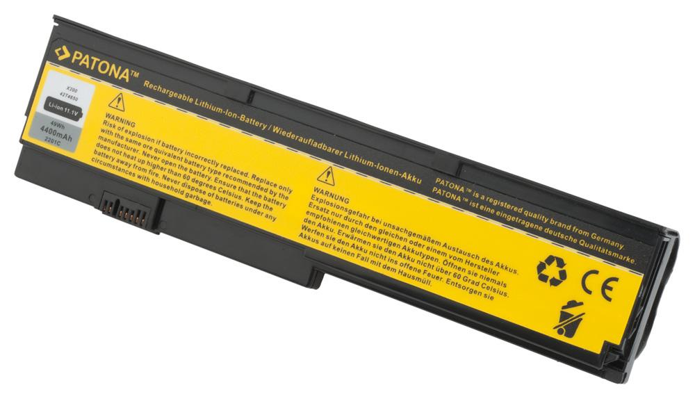 PATONA Akku für IBM X200 X200S 42T4534 42T4535 42T536 42T4538 42T4540 42T4542