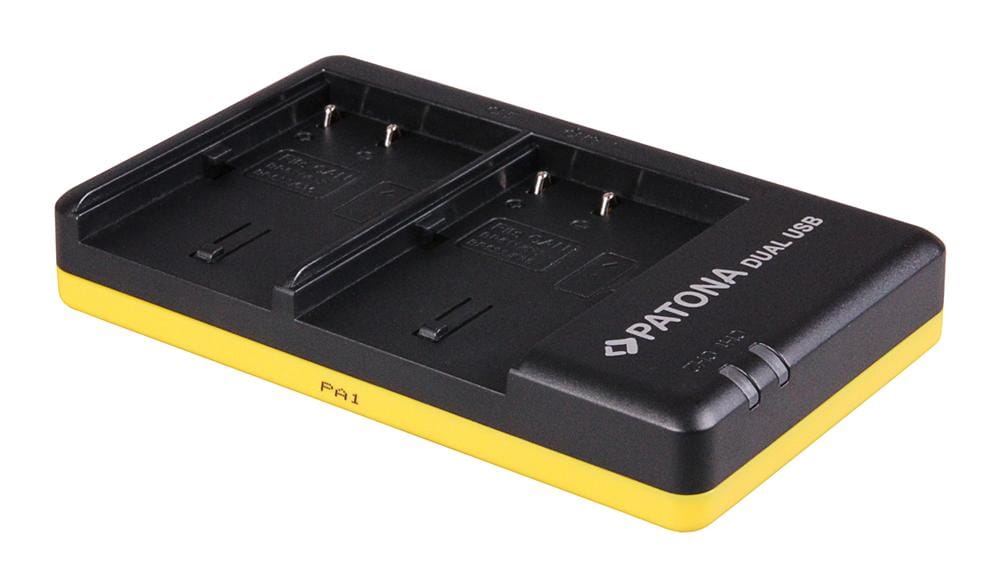 PATONA Dual Schnell-Ladegerät für Canon BP-508 BP-512 inkl. Micro-USB Kabel PATONA Dual Schnell-Ladegerät für Canon BP-508 BP-512 inkl. Micro-USB Kabel