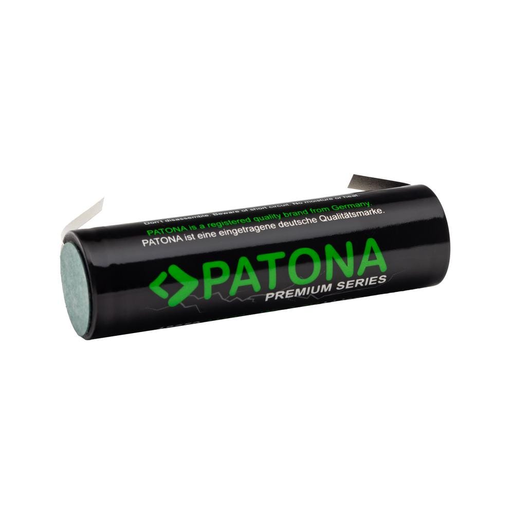 PATONA Premium 18650 Zelle Li-Ion Spezialakku mit Nickelband und Isolierhülle 3,7 V 3000 mAh PATONA Premium 18650 Zelle Li-Ion Spezialakku mit Nickelband und Isolierhülle 3,7 V 3000 mAh