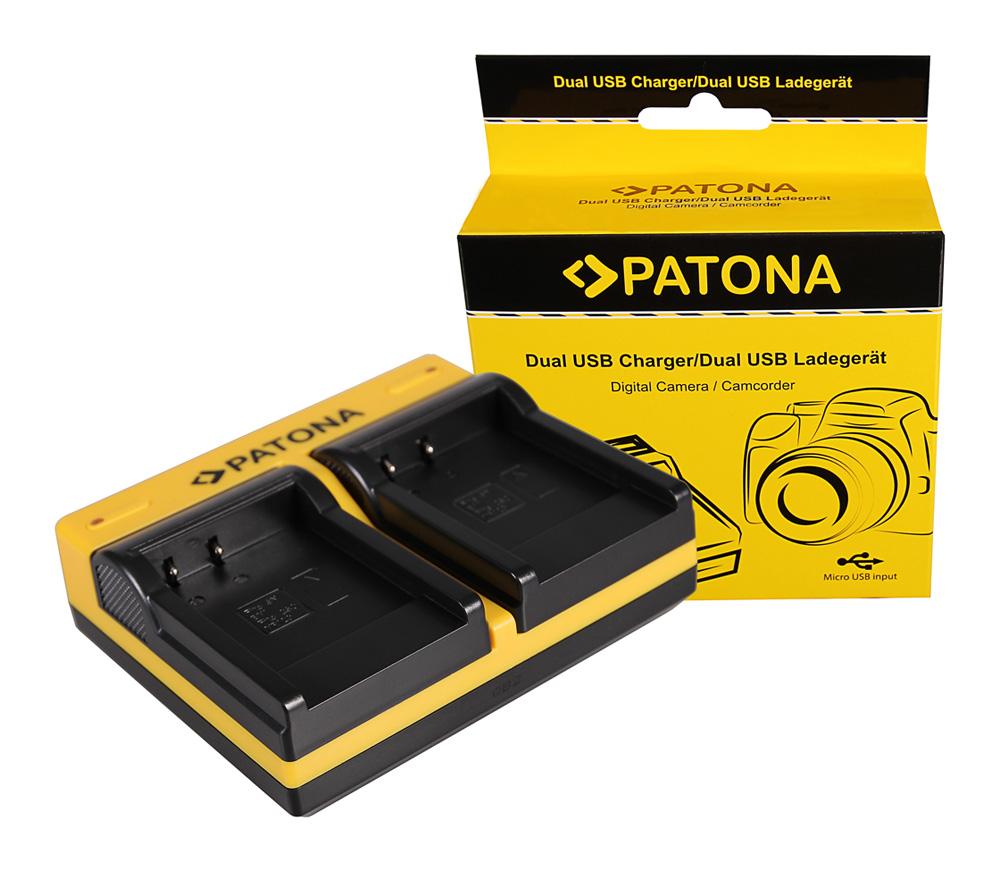 PATONA Dual Ladegerät für Sony NP-BN1 Cybershot DSCT99 DSC T99 DSCTX5 DSC TX5 DSCTX7 inkl. Micro-USB PATONA Dual Ladegerät für Sony NP-BN1 Cybershot DSCT99 DSC T99 DSCTX5 DSC TX5 DSCTX7 inkl. Micro-USB