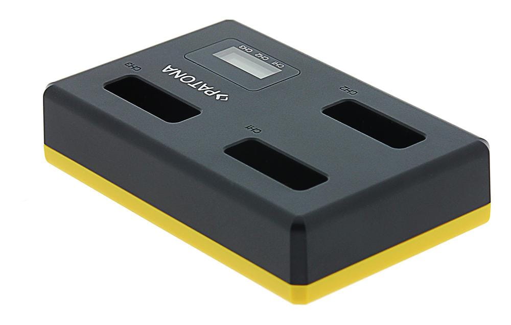 PATONA USB Triple Ladegerät für Canon NB-13L PowerShot G5 X G5X G7 X G7 X Mark II G7X G9 X G9X inkl. PATONA USB Triple Ladegerät für Canon NB-13L PowerShot G5 X G5X G7 X G7 X Mark II G7X G9 X G9X inkl.