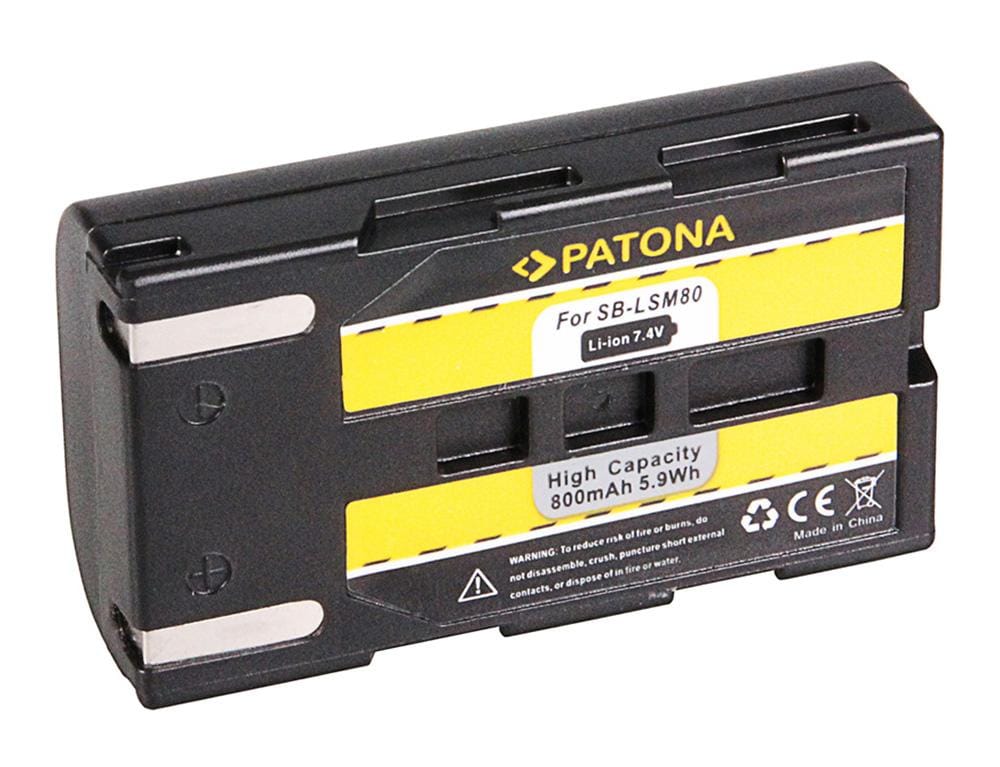 PATONA Akku für Samsung SB-LSM80 163i 350i 467i D351i D352i D453i D963i d965Wi PATONA Akku für Samsung SB-LSM80 163i 350i 467i D351i D352i D453i D963i d965Wi