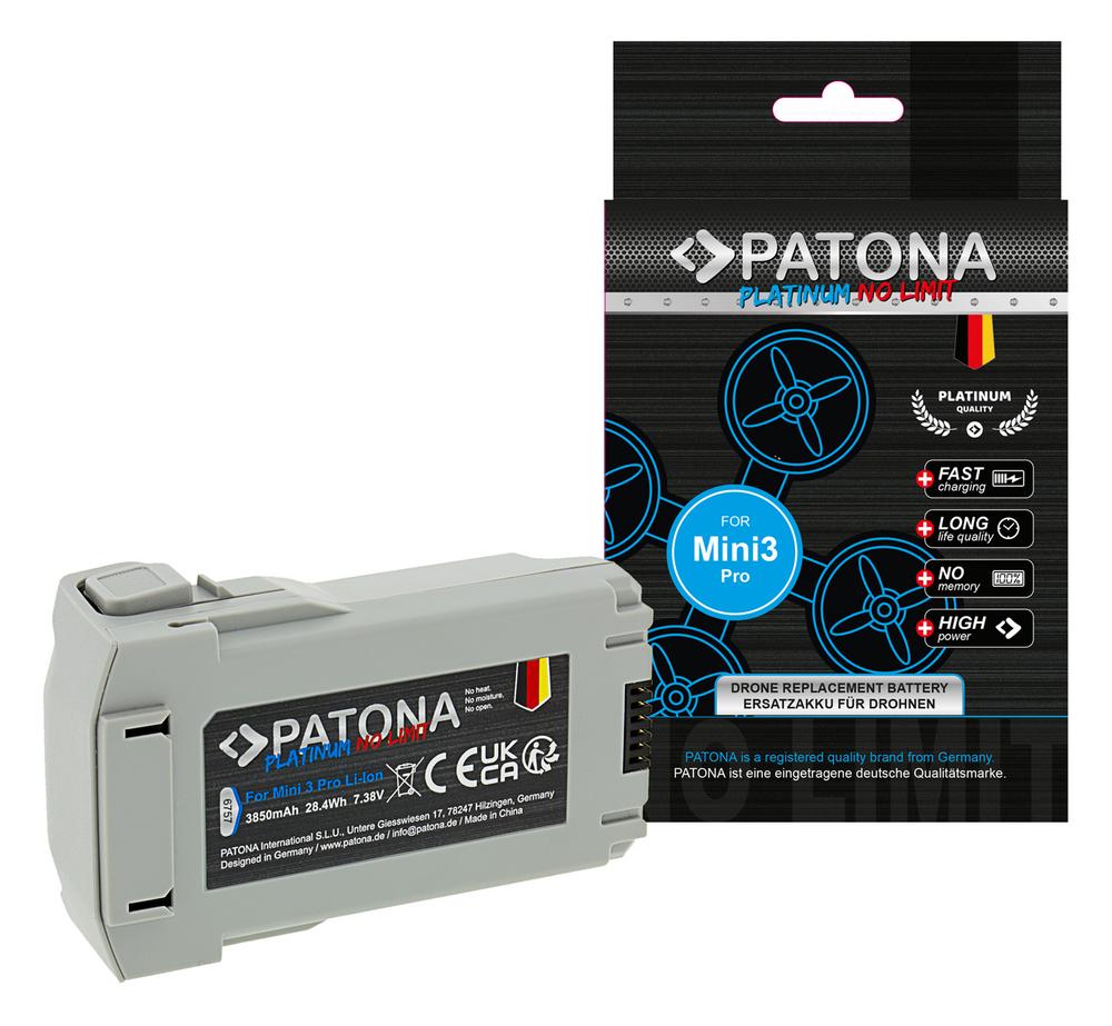 PATONA Platinum Akku für DJI Mini 3 und DJI Mini 3 Pro CP.MA.00000498.01 PATONA Platinum Akku für DJI Mini 3 und DJI Mini 3 Pro CP.MA.00000498.01