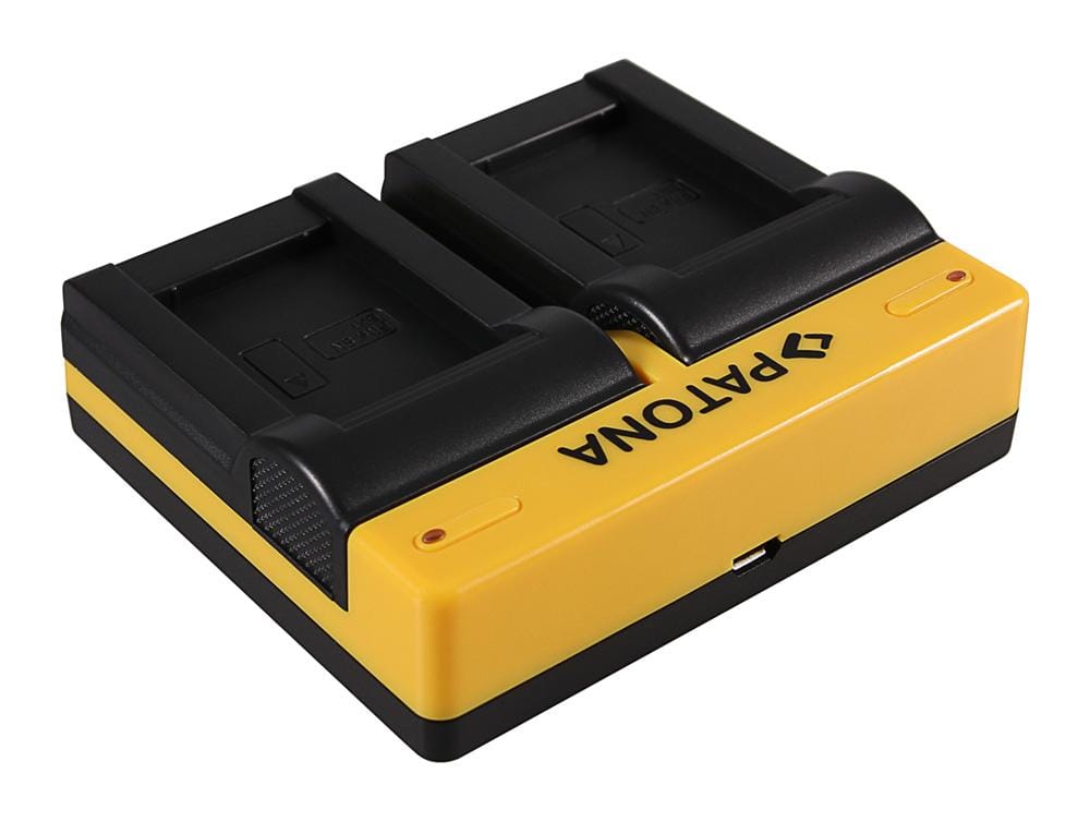 PATONA Dual Ladegerät für Sony NP-BX1 Akkus inkl. Micro-USB Kabel