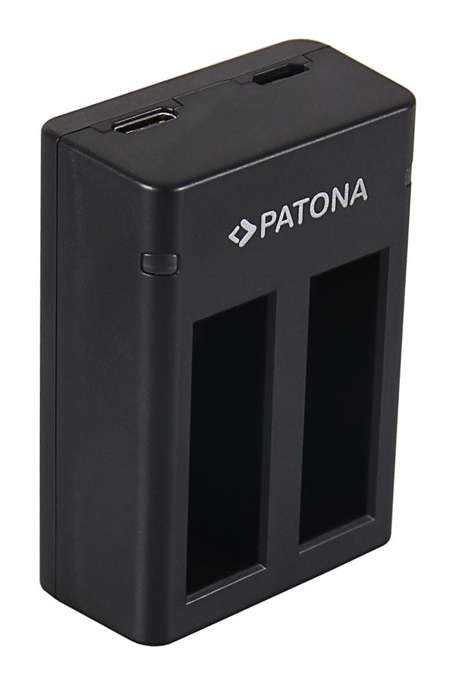 PATONA Dual Schnell-Ladegerät für GoPro Fusion, ASBBA-001 inkl. Micro-USB Kabel PATONA Dual Schnell-Ladegerät für GoPro Fusion, ASBBA-001 inkl. Micro-USB Kabel