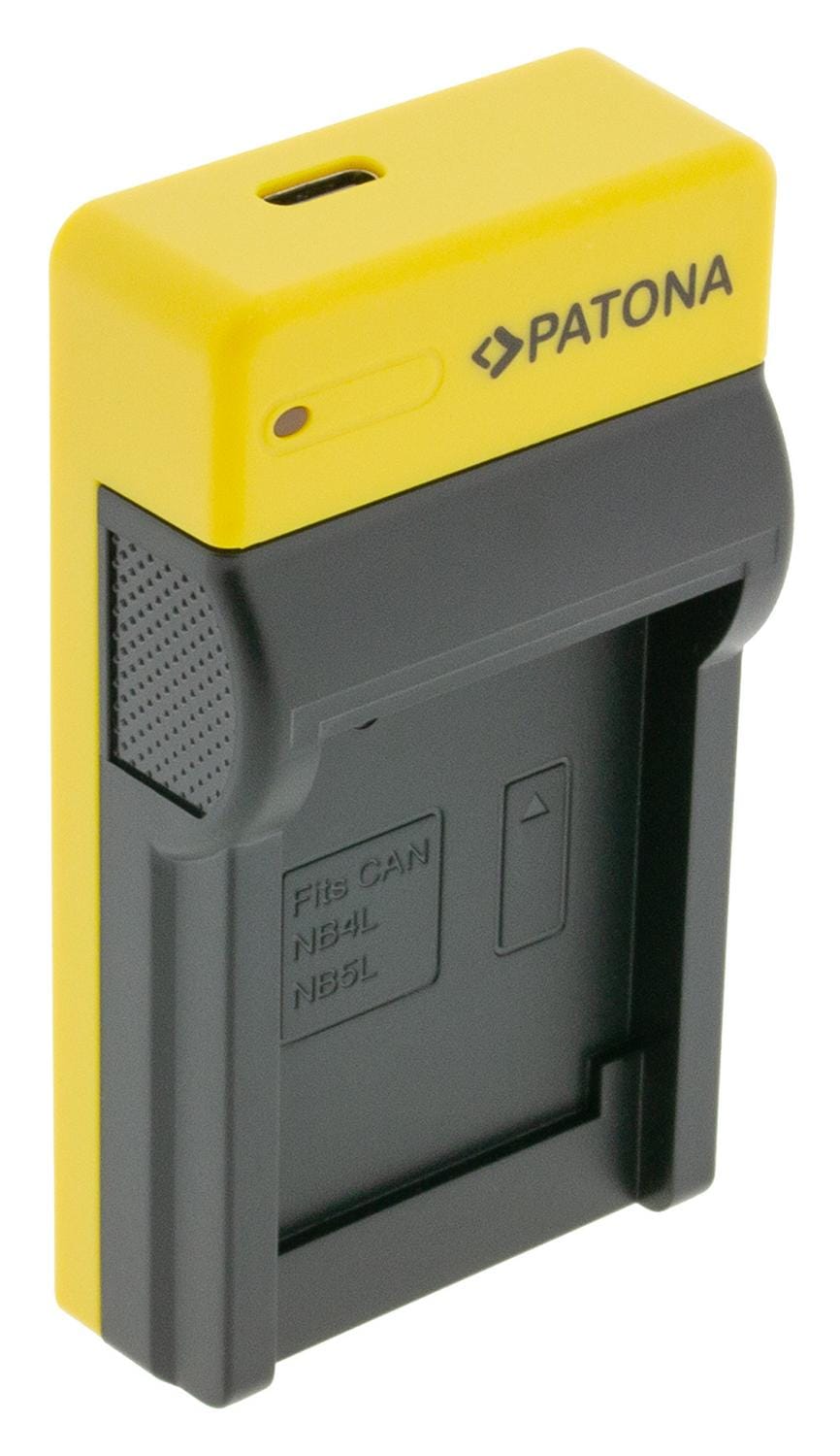 PATONA Slim USB Ladegerät mit USB‑C Input für Canon NB‑4L Digital Ixus i zoom i7 800 IS PATONA Slim USB Ladegerät mit USB‑C Input für Canon NB‑4L Digital Ixus i zoom i7 800 IS