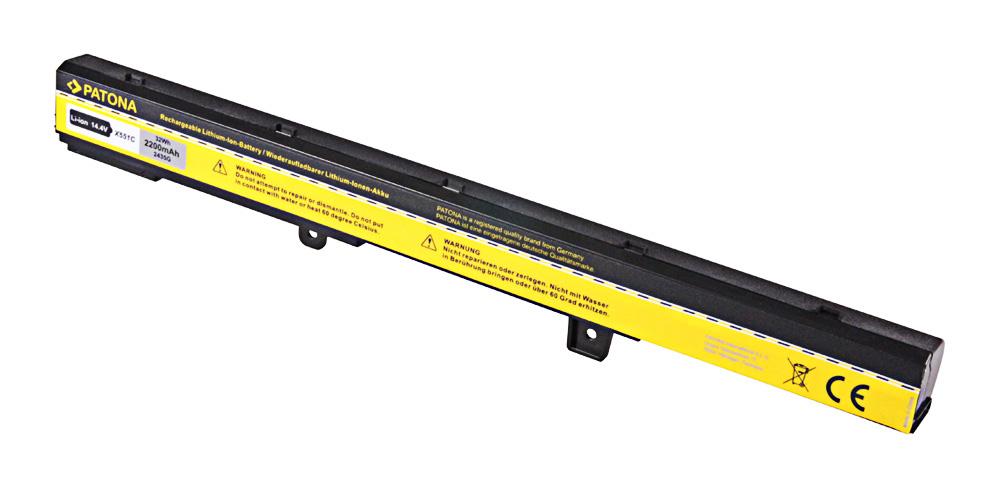 PATONA Akku für Asus X551C X451C A41 D550 0B110-00250100M X45LI9C YU12008-13007D