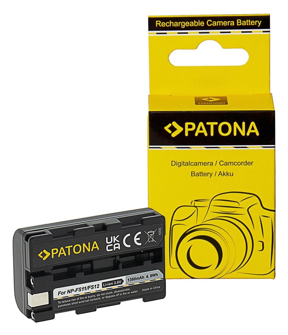 PATONA Akku für Sony NP-FS11 FS10 DCR-TRV1VE DCR-PC1 PC2 PC3 PATONA Akku für Sony NP-FS11 FS10 DCR-TRV1VE DCR-PC1 PC2 PC3