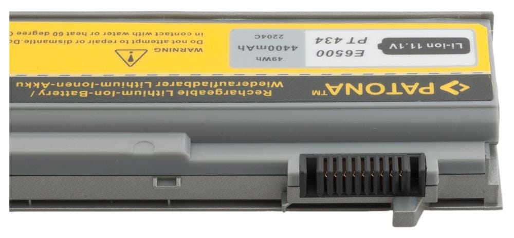 PATONA Akku für Dell Latitude E6400 E6410 E6500 E6510 4400mAh