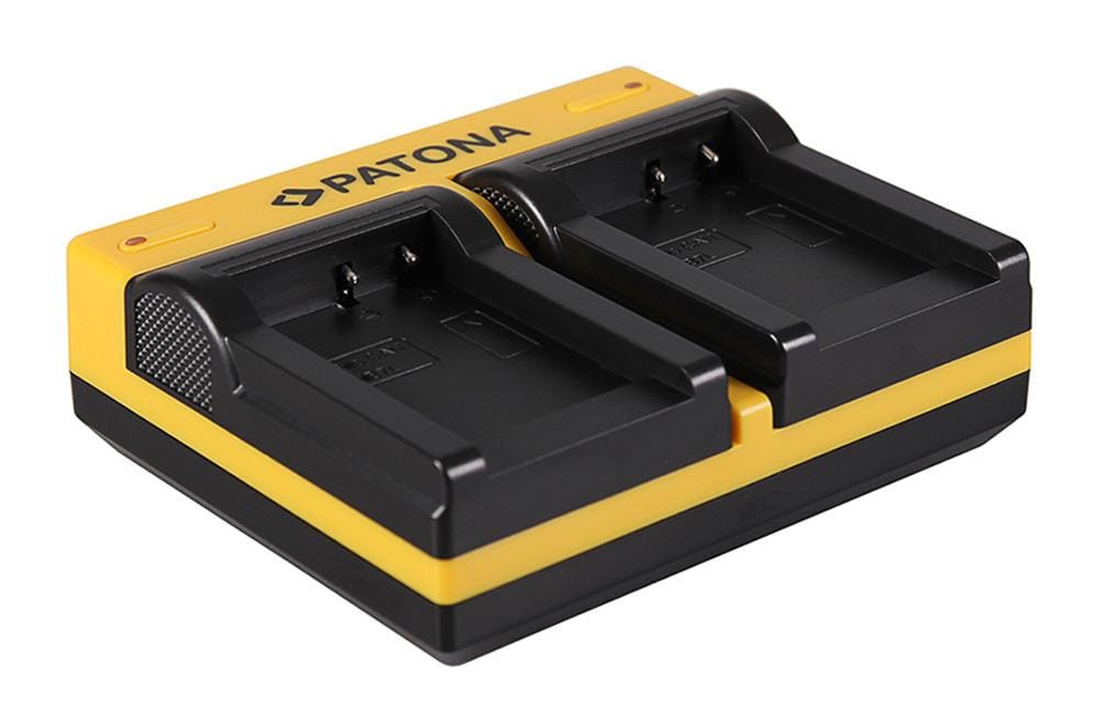 PATONA Dual Ladegerät für Canon NB-7L Powershot G10 G11 G12 inkl. Micro-USB Kabel