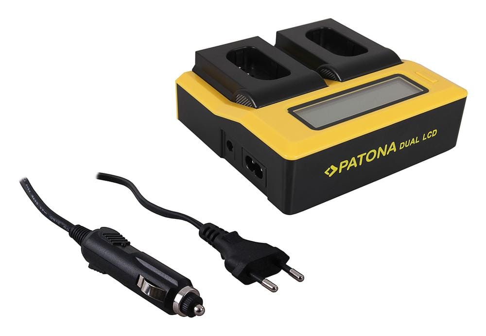 PATONA Dual LCD USB Ladegerät für Panasonic DMW-BLJ31 Lumix DC-S1 DC-S1R DC-S1H PATONA Dual LCD USB Ladegerät für Panasonic DMW-BLJ31 Lumix DC-S1 DC-S1R DC-S1H