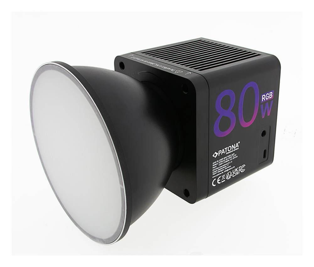 PATONA Premium SL-80R 80W RGB LED Video und Fotolicht inkl. Tasche PATONA Premium SL-80R 80W RGB LED Video und Fotolicht inkl. Tasche