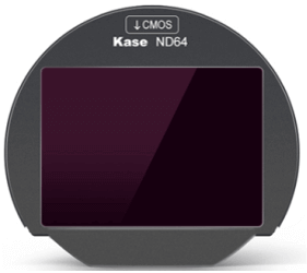 Clip in Filter für Fujifilm X ND64 6 Stops Clip in Filter für Fujifilm X ND64 6 Stops