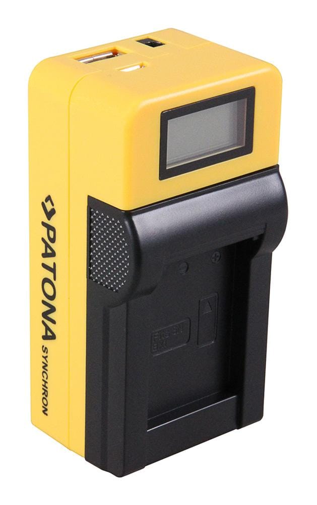 PATONA Synchron USB Ladegerät für Sony NPBX1 NP-BX1 mit LCD-Display PATONA Synchron USB Ladegerät für Sony NPBX1 NP-BX1 mit LCD-Display