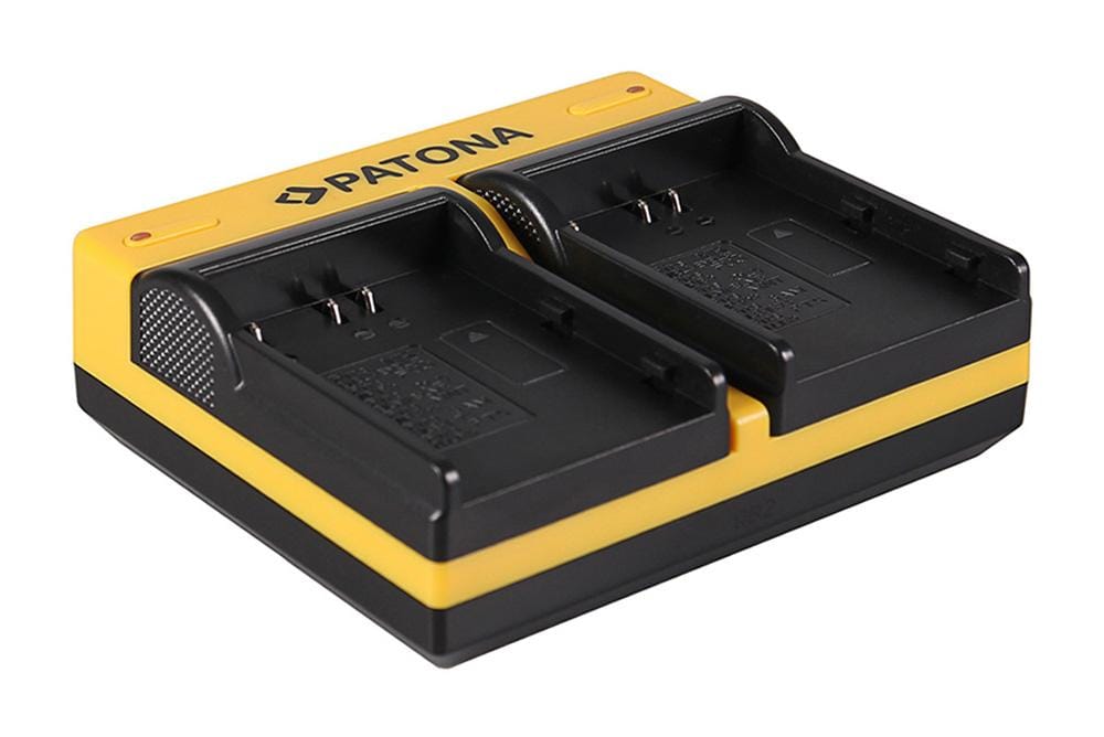 PATONA Dual Ladegerät für Konica Minolta und Nikon EN-EL3 Dynax 5D 7D inkl. Micro-USB