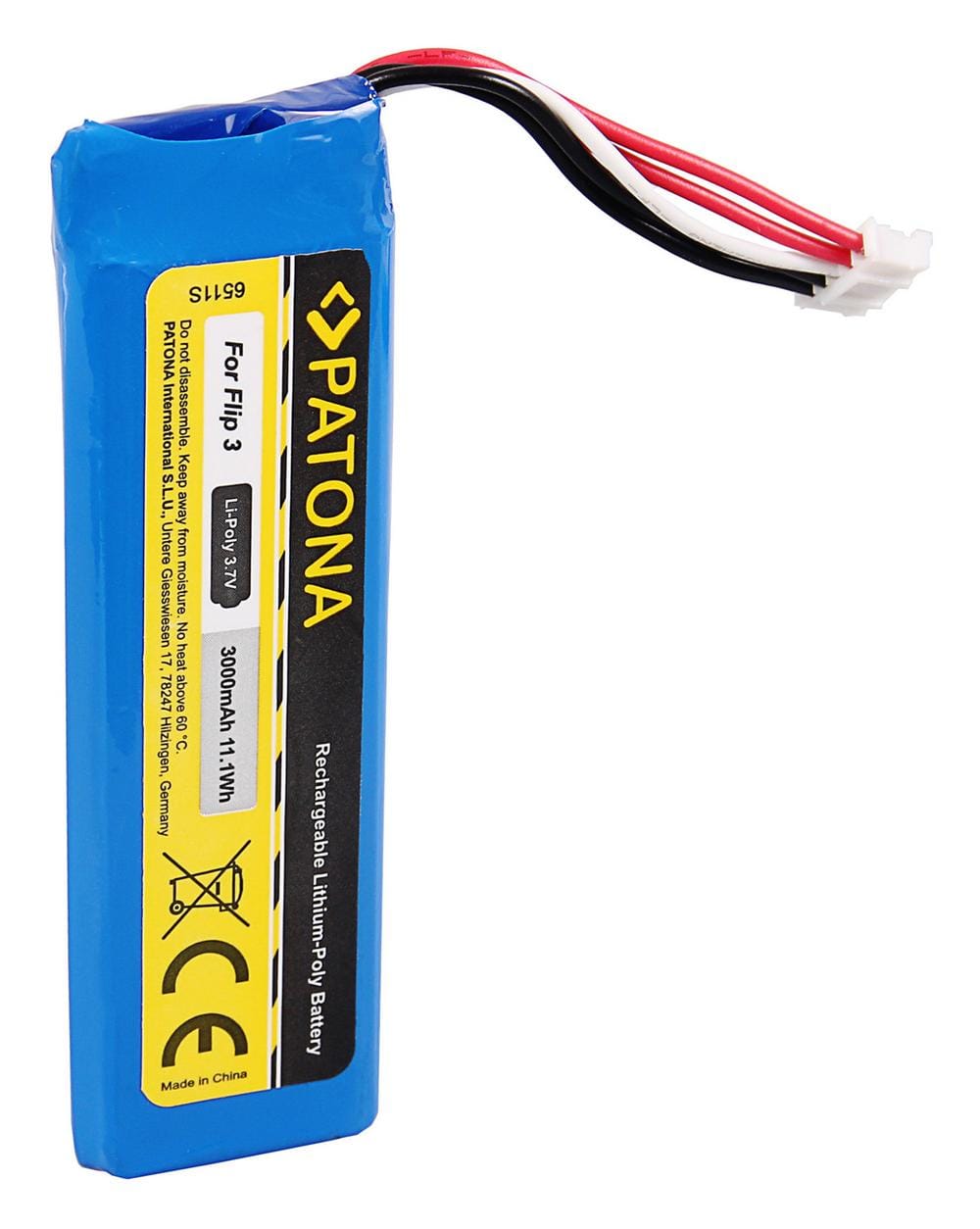 PATONA Akku für JBL Flip 3 GSP872693 PATONA Akku für JBL Flip 3 GSP872693