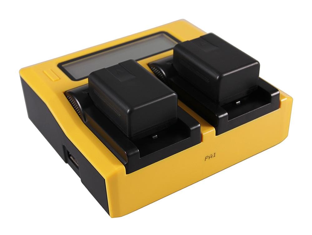 PATONA Dual LCD USB Ladegerät für Panasonic VBK 180 VBK 360 H H100 H101 H95 HC HCV700 HC‑V700 PATONA Dual LCD USB Ladegerät für Panasonic VBK 180 VBK 360 H H100 H101 H95 HC HCV700 HC‑V700