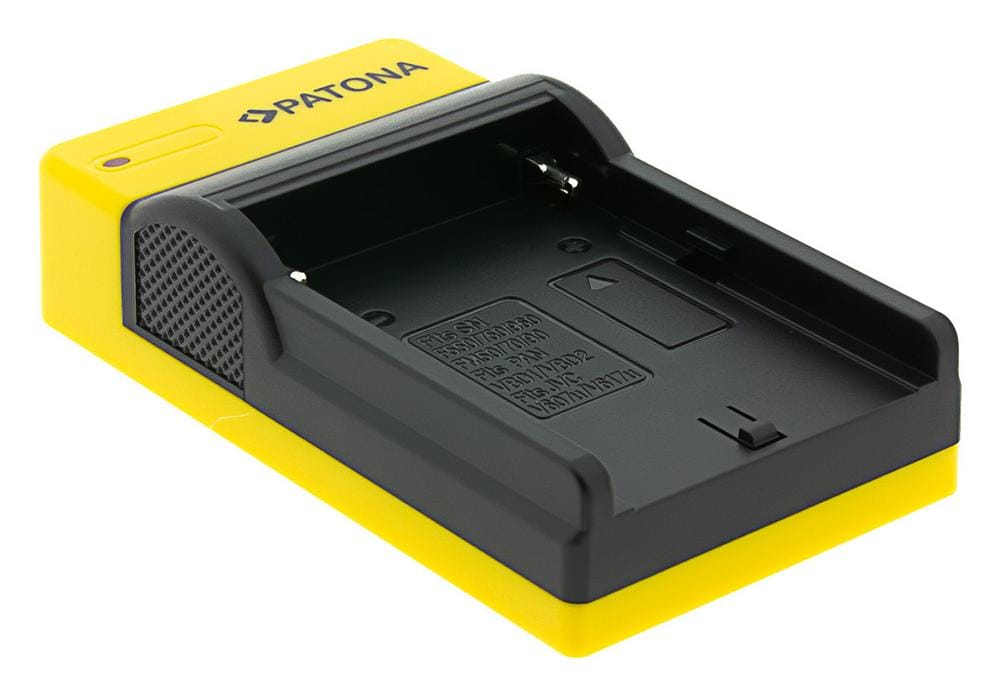 PATONA Slim USB Ladegerät mit USB-C Input für Sony NP-F970 NP-F960 NP-F950 DCR-VX2100 HDR-FX1 PATONA Slim USB Ladegerät mit USB-C Input für Sony NP-F970 NP-F960 NP-F950 DCR-VX2100 HDR-FX1