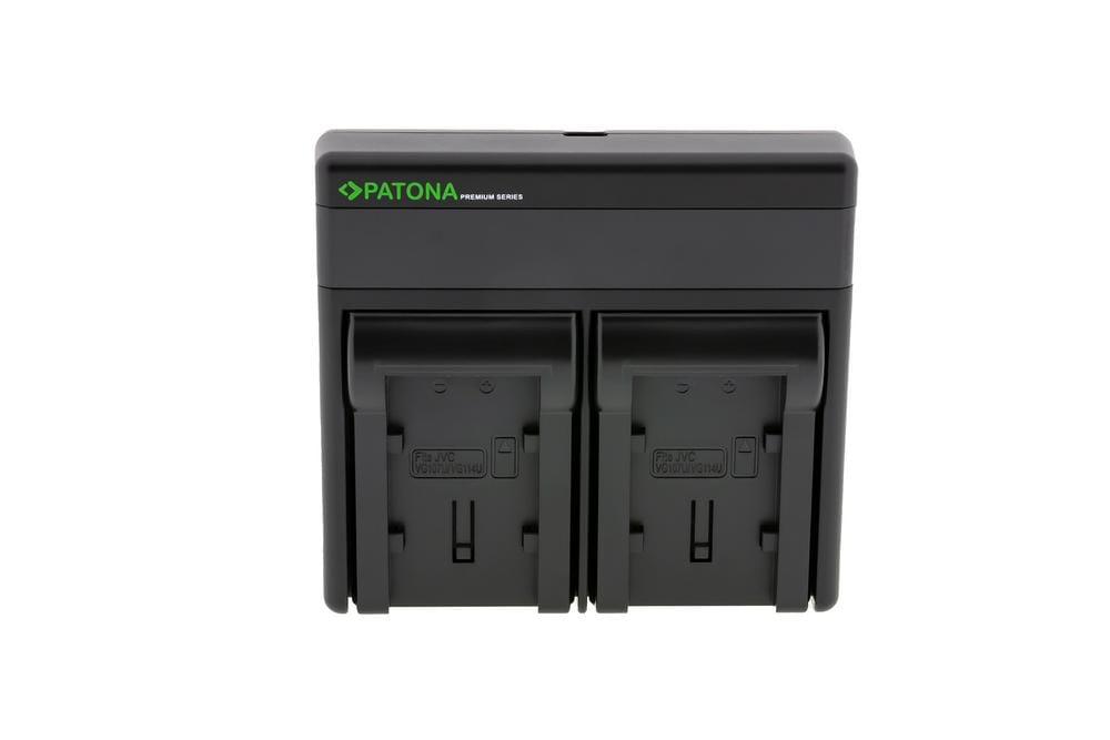 PATONA Premium Dual PD Performance Ladegerät für JVC BN-VG107U inkl. USB-C input/output