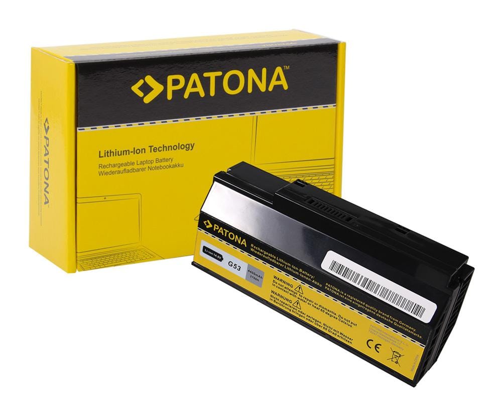 PATONA Akku für Asus G53 G73 G73S G53J G53JW G53S G53SW G53SX 3D G53SX-A1