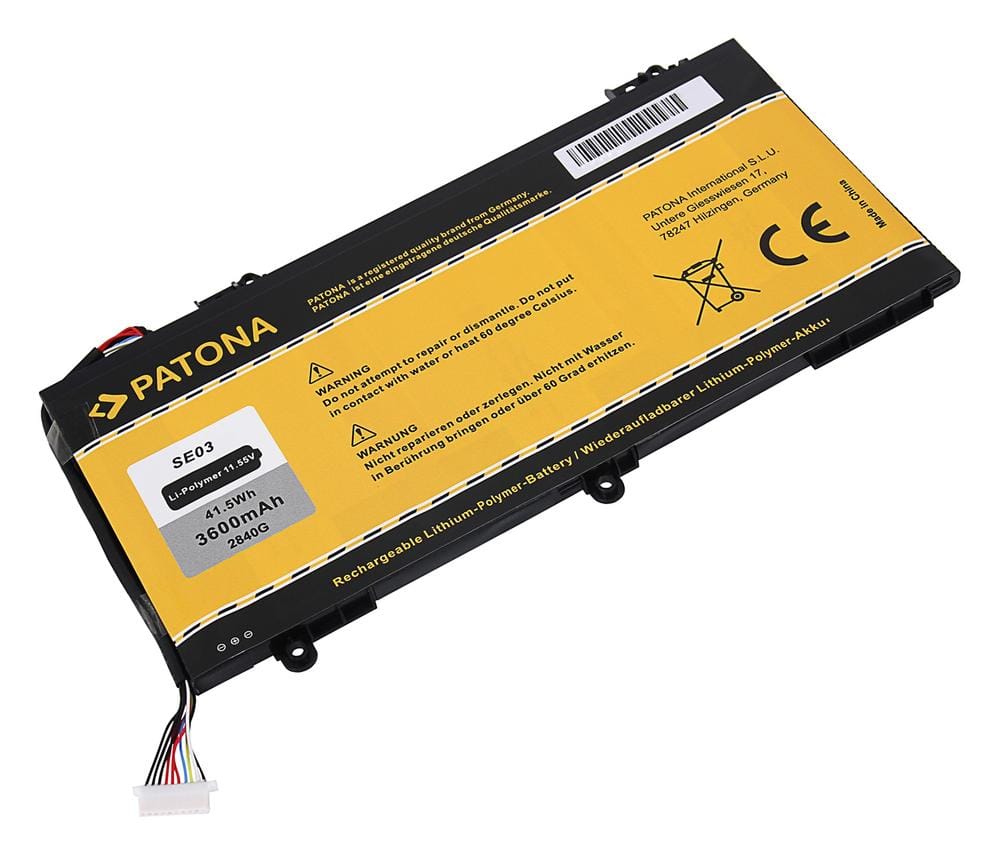 PATONA Akku für HP Pavilion 14-AL SE03 SE03XL 849988-850 HSTNN-LB7G 849568-421