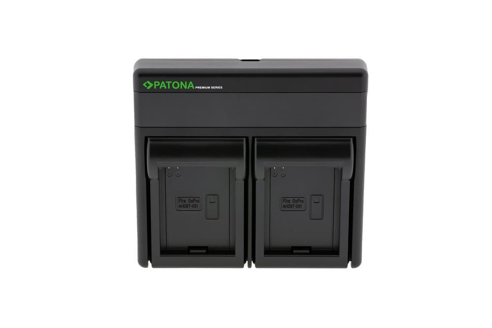 PATONA Premium Dual PD Performance Ladegerät für GoPro AHDBT-001 inkl. USB‑C Input Output PATONA Premium Dual PD Performance Ladegerät für GoPro AHDBT-001 inkl. USB‑C Input Output