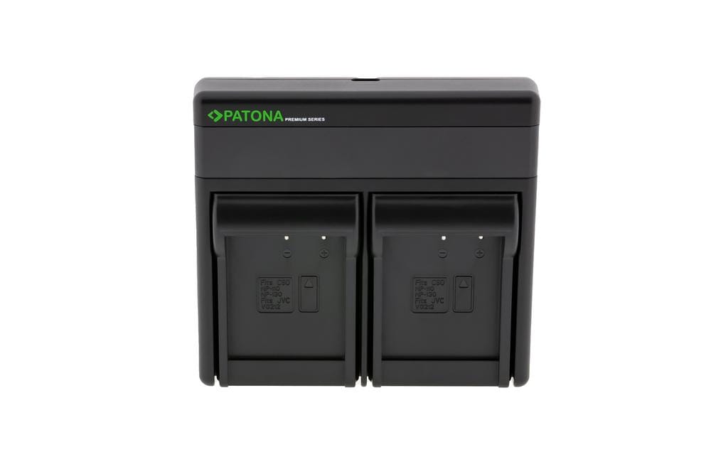 PATONA Premium Dual PD Performance Ladegerät für Casio NP-110 inkl. USB-C input/output