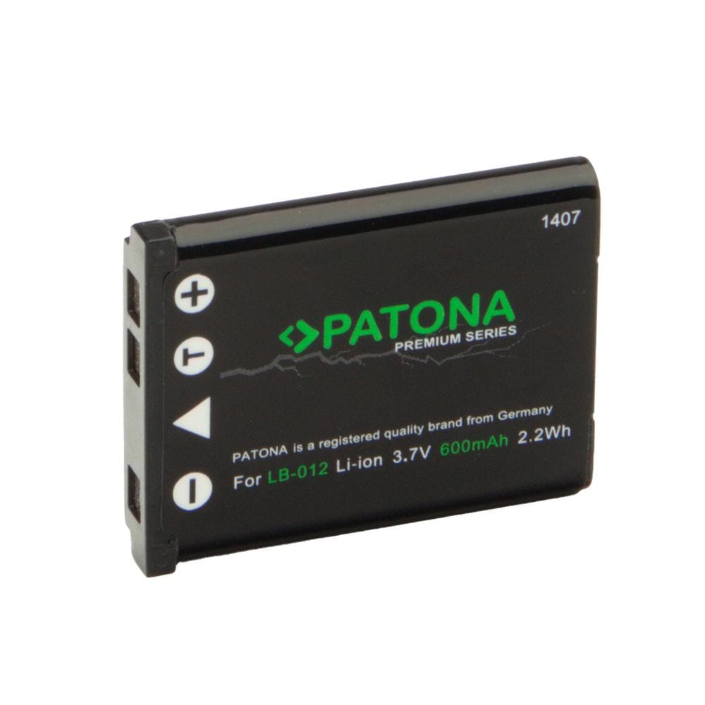 PATONA Premium Akku für Kodak LB-012 Easyshare M125 M215 M23 M5350 M552 PixPro FZ51 FZ52 FZ53 PATONA Premium Akku für Kodak LB-012 Easyshare M125 M215 M23 M5350 M552 PixPro FZ51 FZ52 FZ53