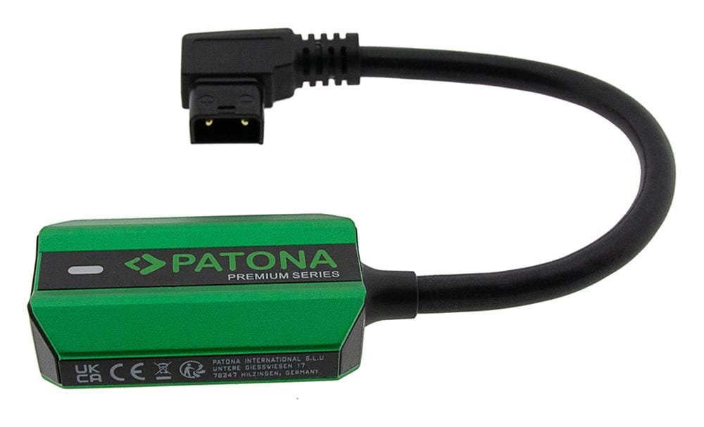 PATONA Premium PD100W multifunktionaler D‑Tap auf USB‑C Adapter für mobile Stromversorgung PATONA Premium PD100W multifunktionaler D‑Tap auf USB‑C Adapter für mobile Stromversorgung
