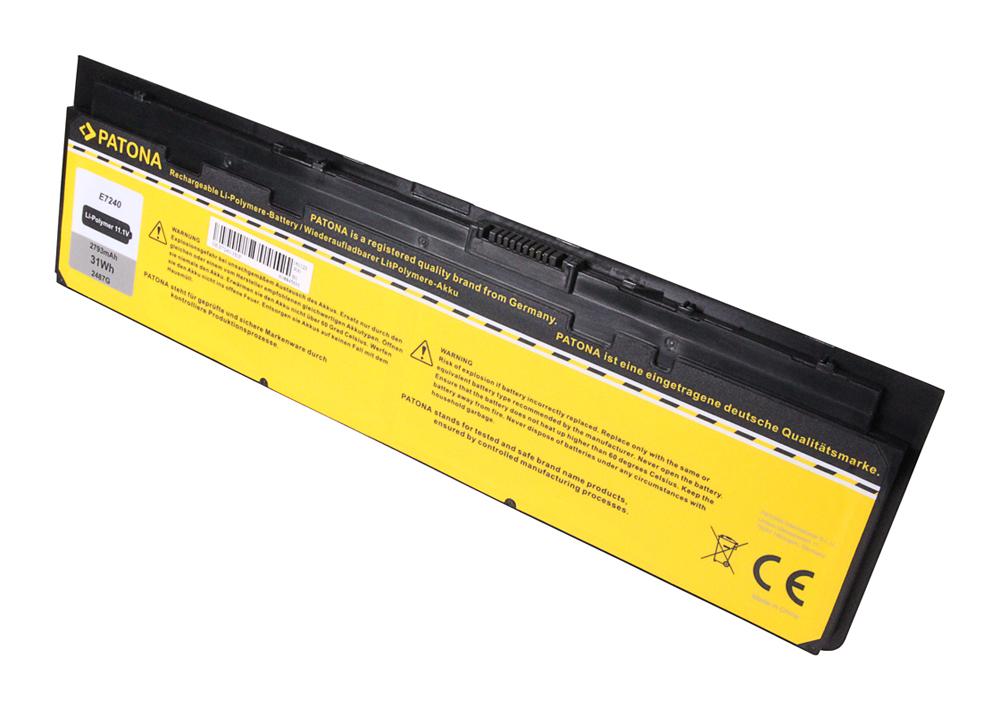 PATONA Akku für Dell Latitude 12 7000 E7240 Serie HJ8KP