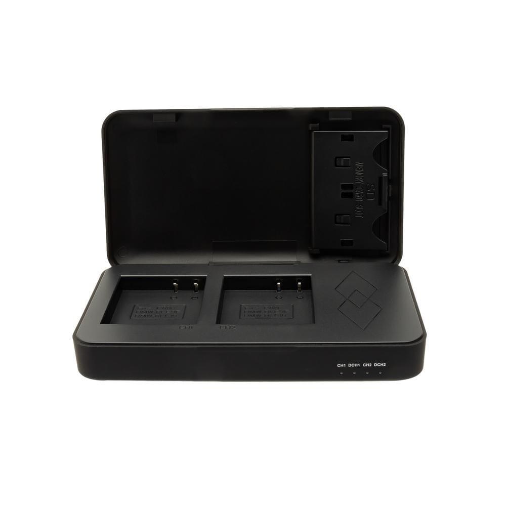 PATONA Dual Ladegerät für Panasonic DMW-BLG10 DC-TX2 DMC-GF3K DMC-GX7 DMC-ZS110 mit Powerbankfunktion