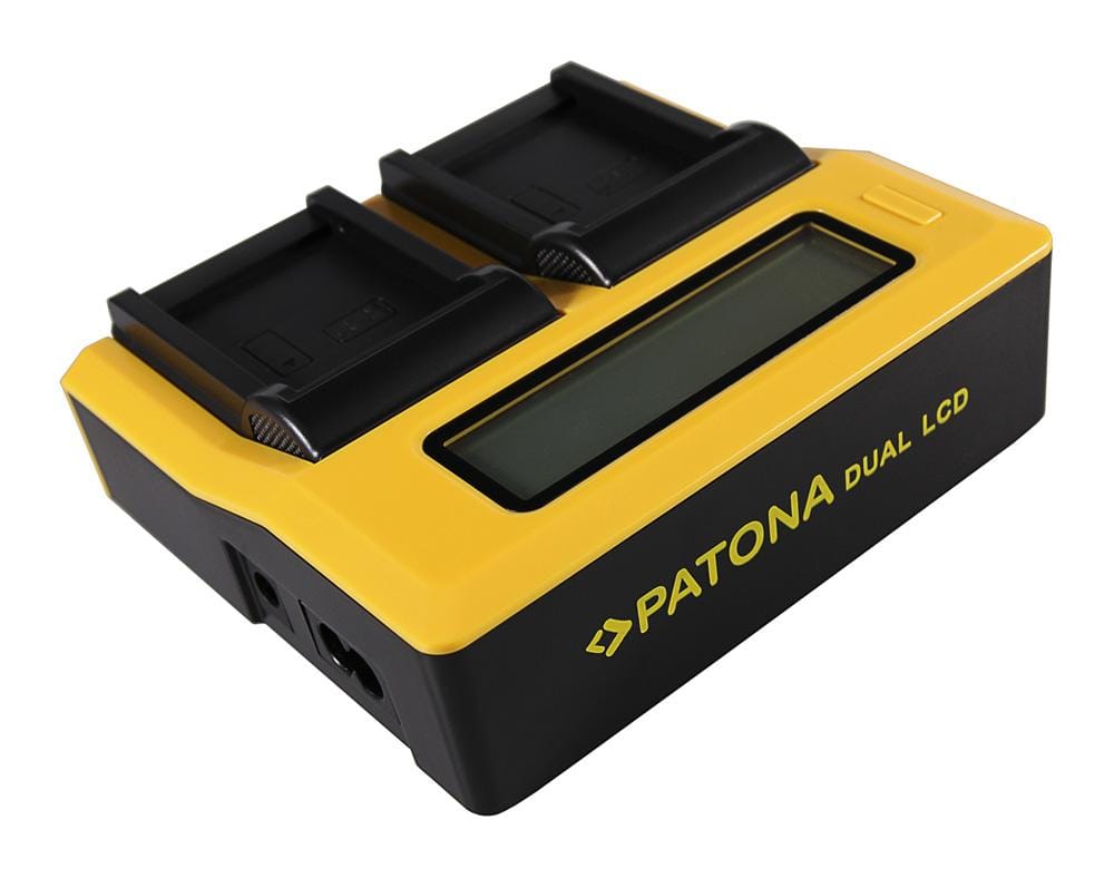 PATONA Dual LCD USB Ladegerät für Nikon EN-EL8 CoolPix P1 P2 S1 S2 S3 S5 S6 S7 S7c S9