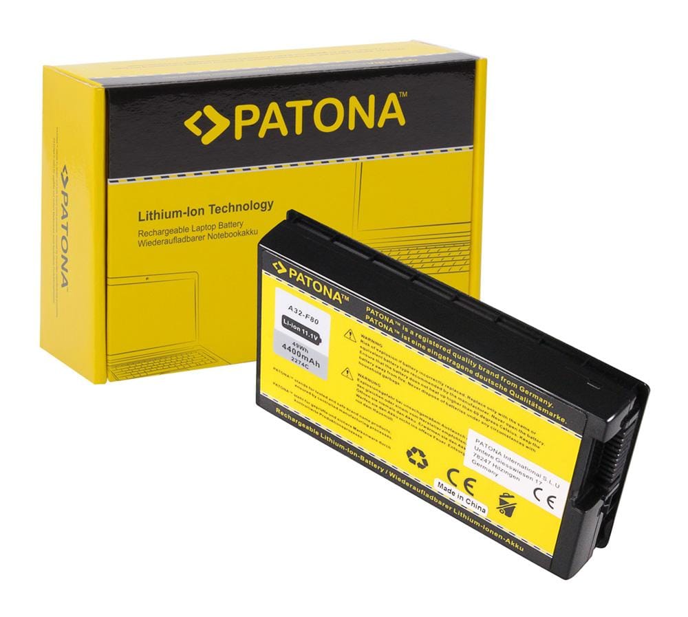 PATONA Akku für Asus A32-F80 A32-F80A A32-F80H X61 X61GX X61S X61SL X61W PATONA Akku für Asus A32-F80 A32-F80A A32-F80H X61 X61GX X61S X61SL X61W