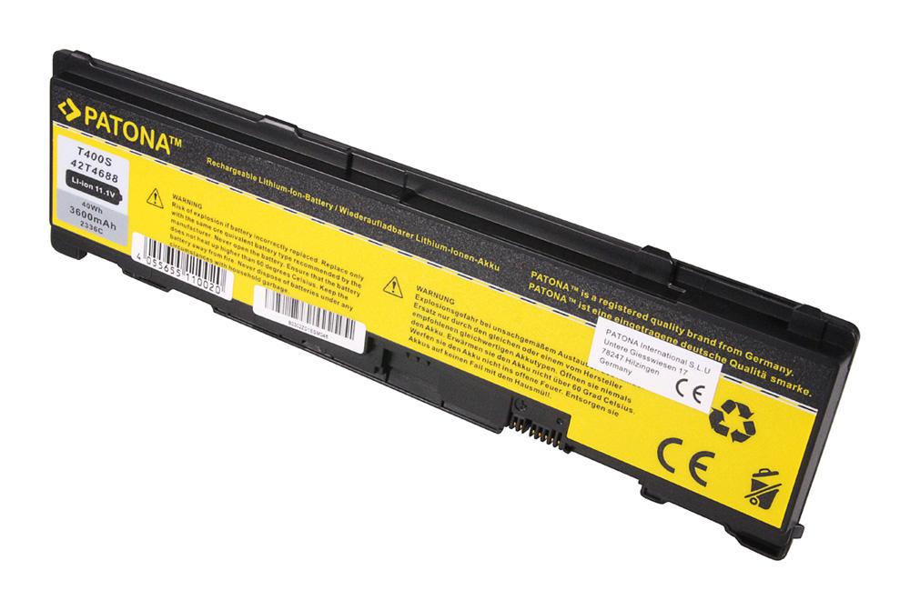 PATONA Akku für IBM Lenovo Thinkpad T410s T400s 51J0497 42T4690 42T4691 PATONA Akku für IBM Lenovo Thinkpad T410s T400s 51J0497 42T4690 42T4691