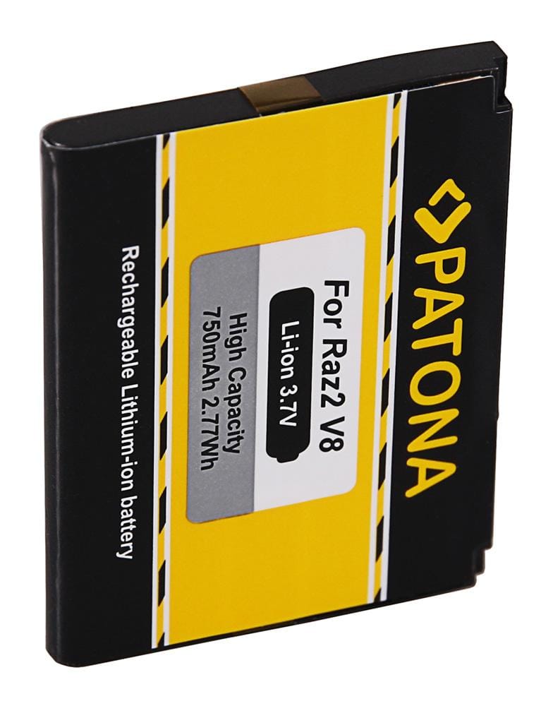 PATONA Akku für Motorola Razr2 V8 Moto U8 U9 V10 V9 V9m ZN5