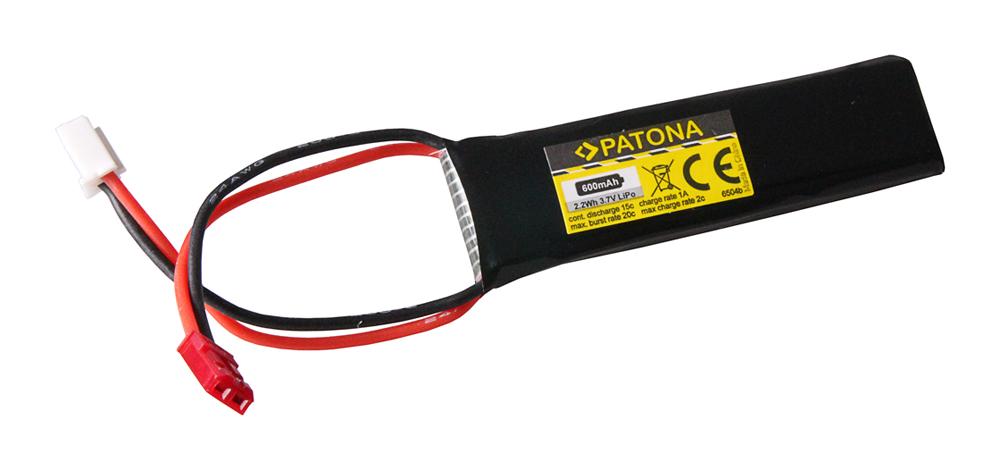 PATONA RC Akku 3,7 V 600 mAh JST Li-Polymer für UDI RC U818A 3D UFO PATONA RC Akku 3,7 V 600 mAh JST Li-Polymer für UDI RC U818A 3D UFO
