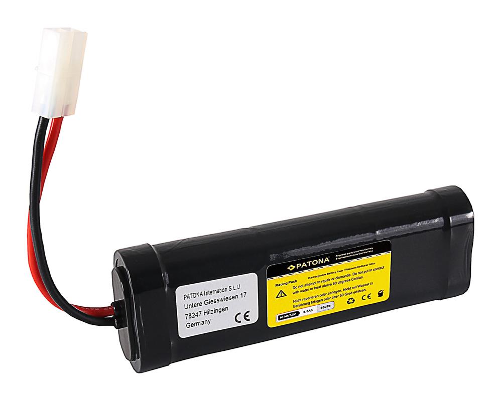 PATONA RC Akku 7,2 V 3500 mAh Ni-MH für Tamiya RC Fahrzeuge PATONA RC Akku 7,2 V 3500 mAh Ni-MH für Tamiya RC Fahrzeuge