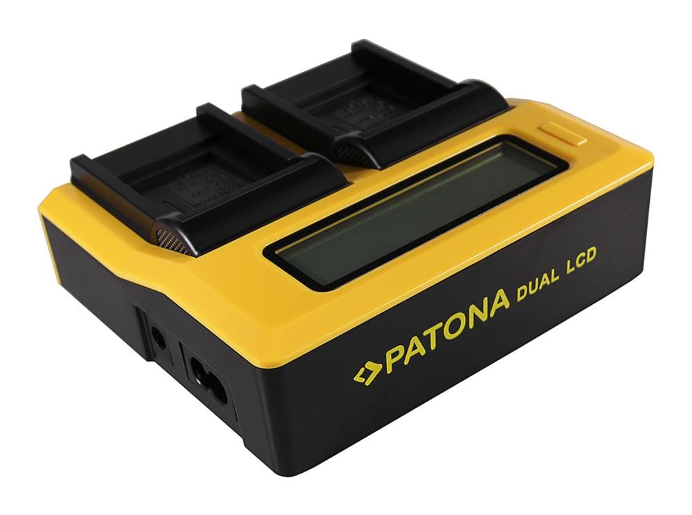 PATONA Dual LCD USB Ladegerät für Casio Panasonic CGA S007E Exilim EXZ150 EX Z150 EXZ155 EX Z155