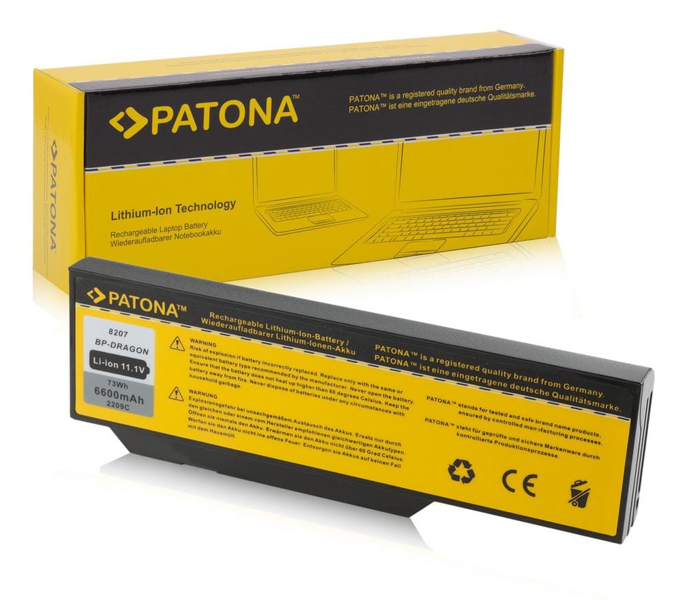 PATONA Akku für Medion MD96144 MD96217 MD96287 MD96305 MD96363 MD96380