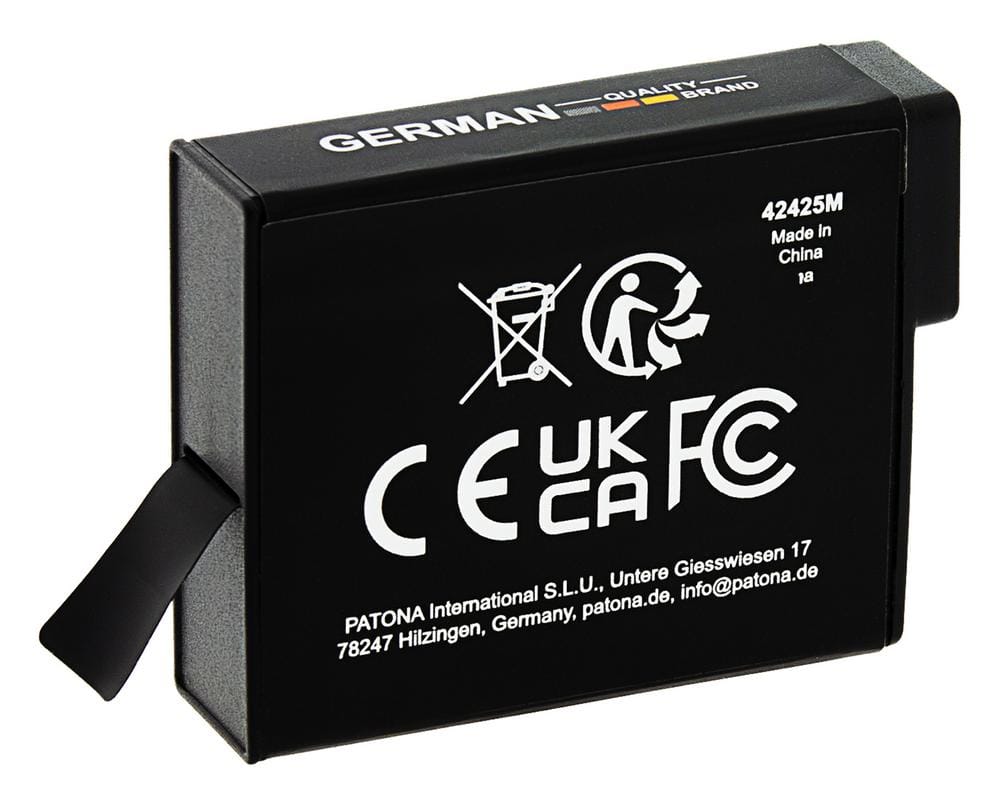 PATONA PROTECT Akku für DJI Osmo Action 3 4 5 und DJI Osmo 360