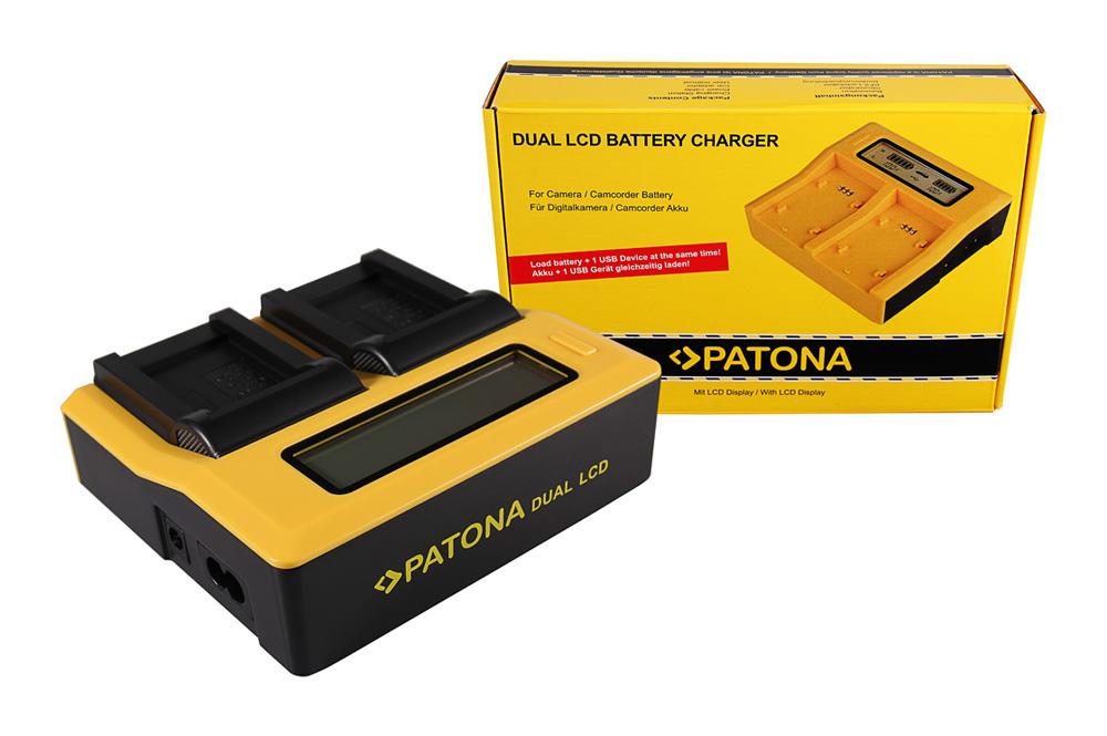 PATONA Dual LCD USB Ladegerät für Minolta NP-900 CS 6531N CS 6531 N CS 5530 CS 5530 PATONA Dual LCD USB Ladegerät für Minolta NP-900 CS 6531N CS 6531 N CS 5530 CS 5530