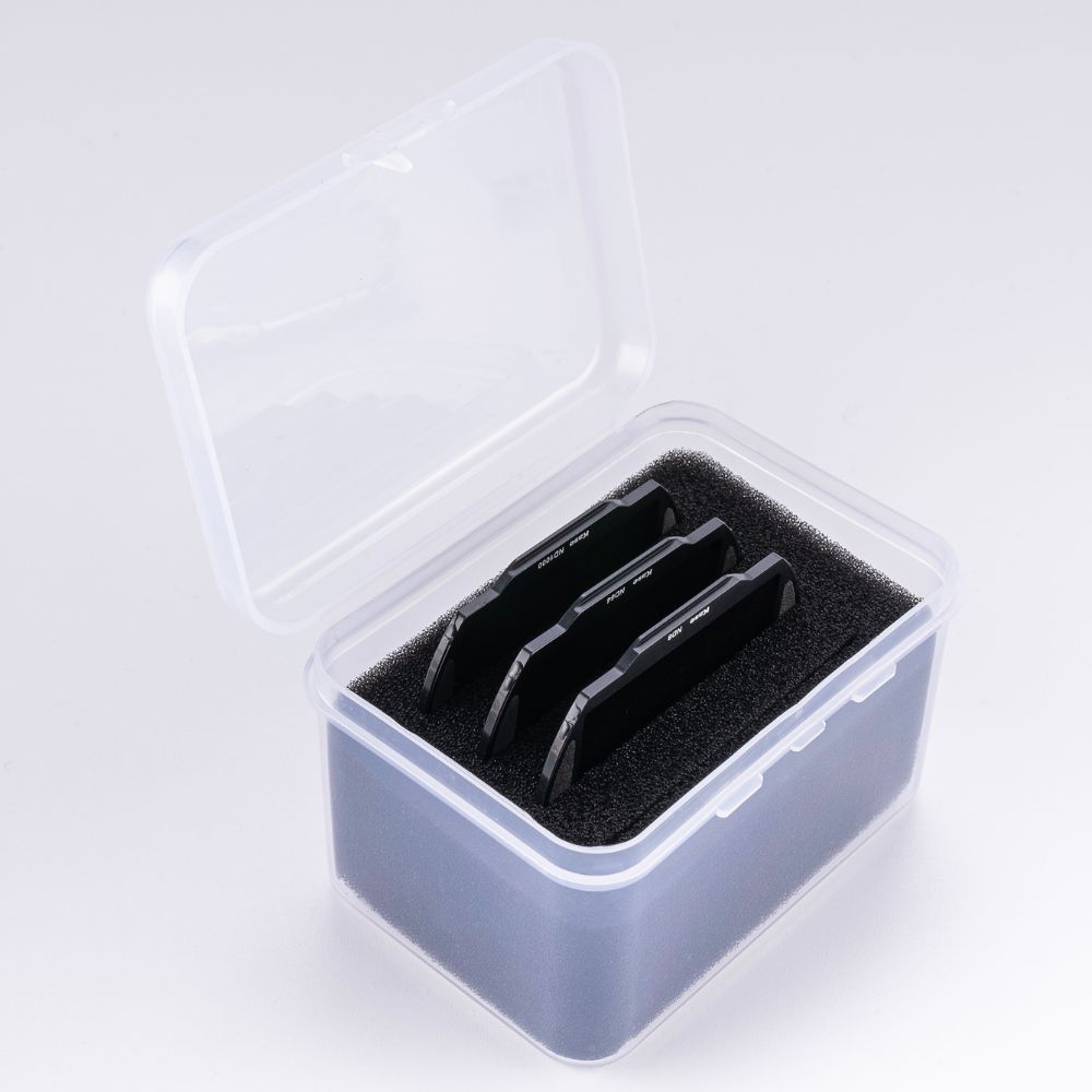 Clip in Filter für Fujifilm GFX Serie 3in1 Set 1 Clip in Filter für Fujifilm GFX Serie 3in1 Set 1