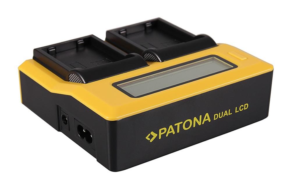 PATONA Dual LCD USB Ladegerät für Nikon ENEL14 EN-EL14