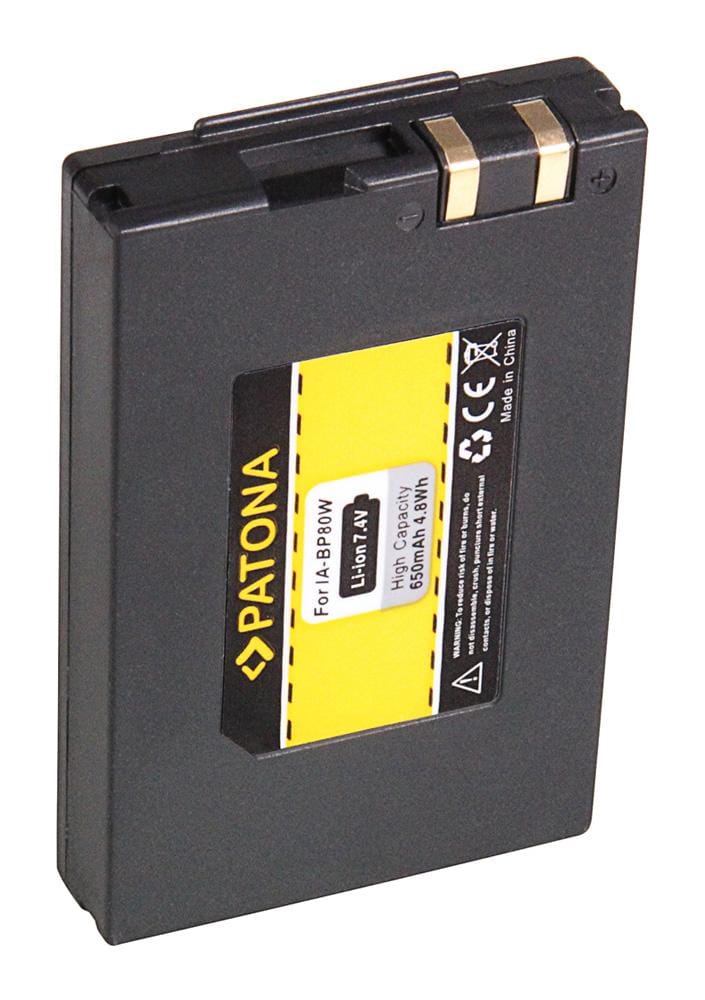 PATONA Akku für Samsung BP80W IA-BP80W SC-D385SC VP-D381 VP-DX100 PATONA Akku für Samsung BP80W IA-BP80W SC-D385SC VP-D381 VP-DX100