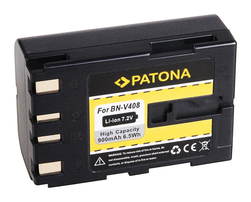 PATONA Akku für JVC BN-V408 310 200AC GR-DVL1170 228AC 238AC 23AC 30AC 310U